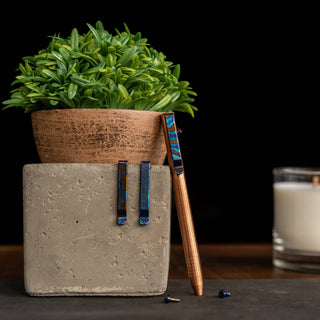 Big Idea Design - Titanium Damascus CNC Milled Pocket Clip