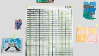 CW&T - Annual Week View Calendar - KOHEZI