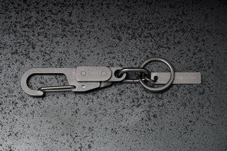 Drilling Lab - Anonymous Key Chain|AN-A02|Matte Steel - KOHEZI