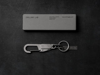 Drilling Lab - Anonymous Key Chain|AN-A02|Matte Steel - KOHEZI