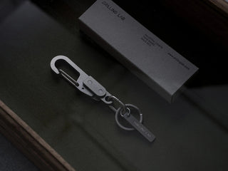 Drilling Lab - Anonymous Key Chain|AN-A02|Matte Steel - KOHEZI