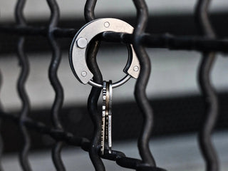 Drilling Lab - Anonymous Key Ring|AN-A01|Matte Steel - KOHEZI