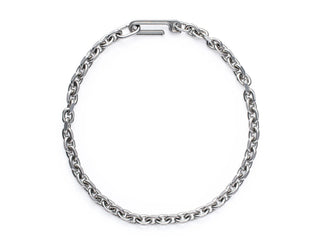 Drilling Lab - Framework Necklace|FR-N01|Matte Steel - KOHEZI
