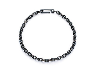 Drilling Lab - Framework Necklace|FR-N01|Rough Black - KOHEZI