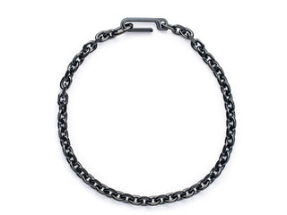 Drilling Lab - Framework Necklace|FR-N01|Rough Black - KOHEZI