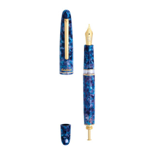Esterbrook - Fountain Pen Estie Nouveau Bleu Button Piston (Regular) - KOHEZI