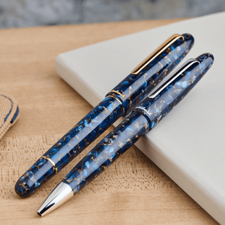 Esterbrook - Fountain Pen Estie Nouveau Bleu Button Piston (Regular) - KOHEZI
