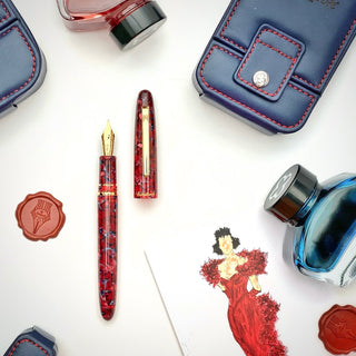 Esterbrook - Fountain Pen Estie Scarlet (Oversized) - KOHEZI