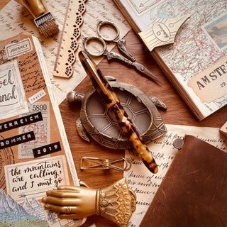 Esterbrook - Fountain Pen Estie Tortoise (Regular) - KOHEZI