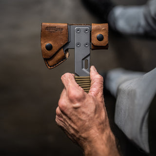 Exceed Designs - Leather HYZER Hatchet Sheath - KOHEZI