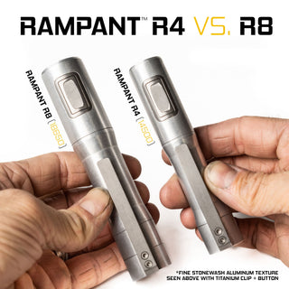 Exceed Designs - RAMPANT™ R4 EDC Flashlight - KOHEZI