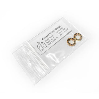 Exceed Designs - SKIFF Ceramic + Solid Brass Rocket Glide Bearing (2 - Pack) - KOHEZI