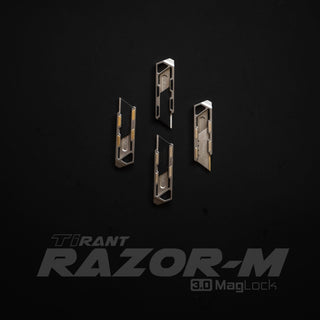 Exceed Designs - TiRant RAZOR - M 3.0 MagLock Utility Knife - KOHEZI
