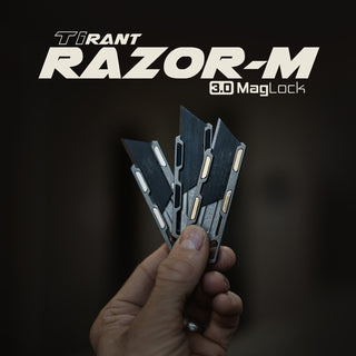 Exceed Designs - TiRant RAZOR - M 3.0 MagLock Utility Knife - KOHEZI