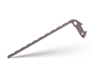 Exceed Designs - TiRant ULTRA Full - Length FRAG MILLED ‘Integral - Like’ Back Spacer (Stonewashed 6AL - 4V Titanium) - KOHEZI