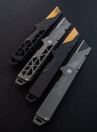 Exceed Designs - TiRant ULTRA Full - Length SKELETON MILLED ‘Integral - Like’ PRY BAR Backspacer (Jet - Black PVD 6AL - 4V Titanium) - KOHEZI