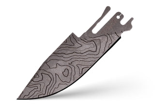 Exceed Designs - TiRant ULTRA HotSwap™ Blade Replacement (Stonewashed Cascadia Laser Engraved D2 Tempered HRC 60+) - KOHEZI