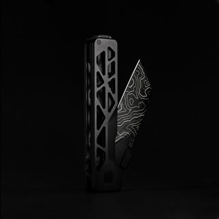 Exceed Designs - TiRant ULTRA Utility Knife W/HotSwap™ - KOHEZI