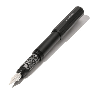 Ferris Wheel Press - Aluminum Carousel Fountain Pen (Bearrington Black) - KOHEZI