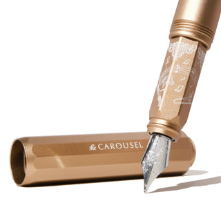 Ferris Wheel Press - Aluminum Carousel Fountain Pen (Terracotta Canyon) - KOHEZI