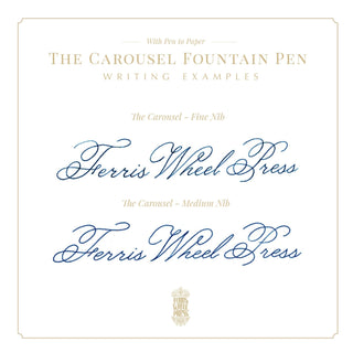 Ferris Wheel Press - Aluminum Carousel Fountain Pen (Terracotta Canyon) - KOHEZI