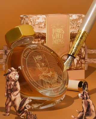 Ferris Wheel Press - Aluminum Carousel Fountain Pen (Terracotta Canyon) - KOHEZI