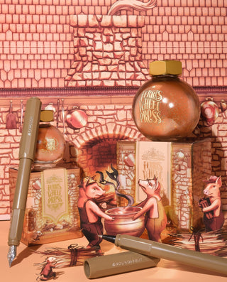 Ferris Wheel Press - FerriTales | The Three Little Pigs (Oinking Embers Ink 85ml) - KOHEZI