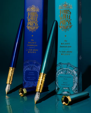 Ferris Wheel Press - The Bijou Fountain Pen (Luna Celeste) - KOHEZI