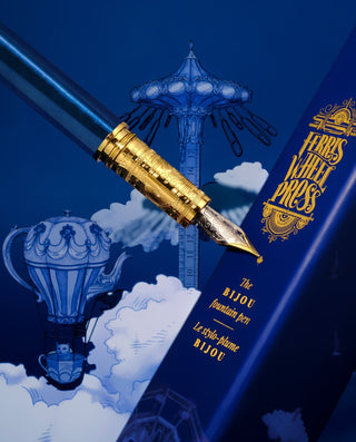 Ferris Wheel Press - The Bijou Fountain Pen (Luna Celeste) - KOHEZI