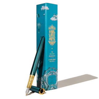 Ferris Wheel Press - The Bijou Fountain Pen (Printmaker's Teal) - KOHEZI
