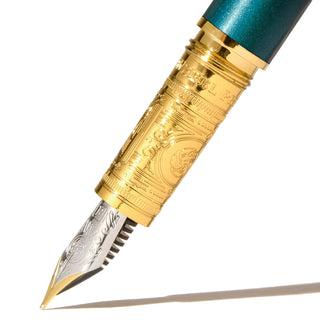 Ferris Wheel Press - The Bijou Fountain Pen (Printmaker's Teal) - KOHEZI