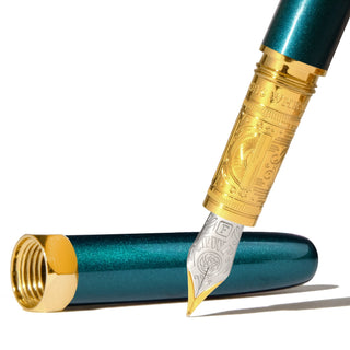 Ferris Wheel Press - The Bijou Fountain Pen (Printmaker's Teal) - KOHEZI