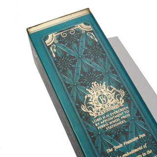Ferris Wheel Press - The Joule Fountain Pen (Engravers Teal) - KOHEZI