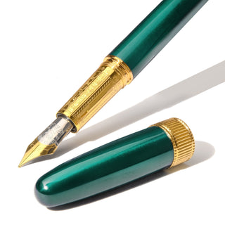 Ferris Wheel Press - The Joule Fountain Pen (Engravers Teal) - KOHEZI