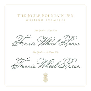 Ferris Wheel Press - The Joule Fountain Pen (Engravers Teal) - KOHEZI