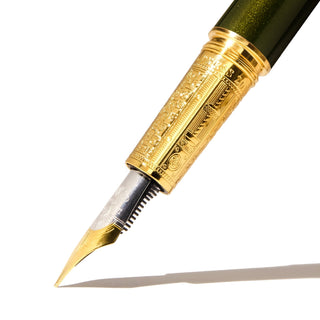 Ferris Wheel Press - The Joule Fountain Pen (Juniper Moss) - KOHEZI