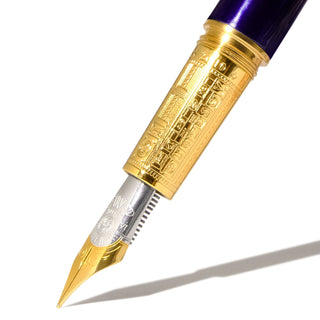 Ferris Wheel Press - The Joule Fountain Pen (Viola Mulberry) - KOHEZI