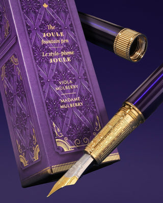 Ferris Wheel Press - The Joule Fountain Pen (Viola Mulberry) - KOHEZI
