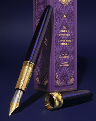 Ferris Wheel Press - The Joule Fountain Pen (Viola Mulberry) - KOHEZI