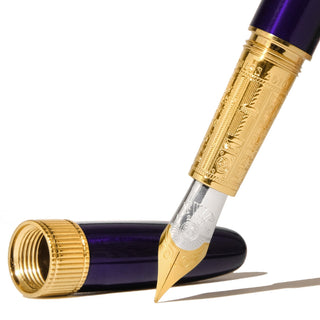 Ferris Wheel Press - The Joule Fountain Pen (Viola Mulberry) - KOHEZI