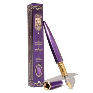 Ferris Wheel Press - The Marquise Fountain Pen (Aubergine) - KOHEZI