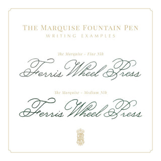 Ferris Wheel Press - The Marquise Fountain Pen (Aubergine) - KOHEZI