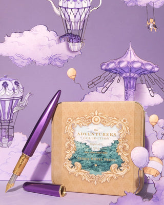 Ferris Wheel Press - The Marquise Fountain Pen (Aubergine) - KOHEZI