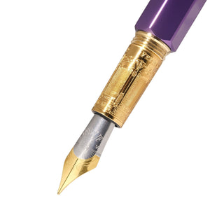 Ferris Wheel Press - The Marquise Fountain Pen (Aubergine) - KOHEZI