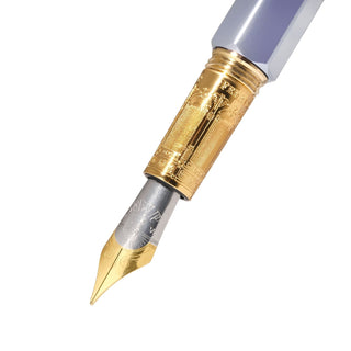 Ferris Wheel Press - The Marquise Fountain Pen (Pearl Drop Blue) - KOHEZI