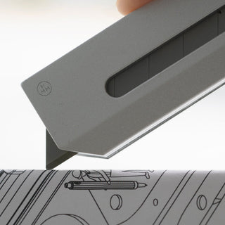 HMM - Utility Knife Black/Army/Silver - KOHEZI