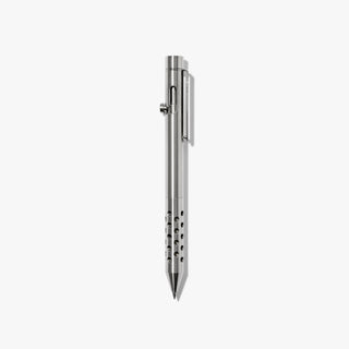 Inventery - Bolt Action Pen V.02 "The Silencer" (Stainless Steel) - KOHEZI