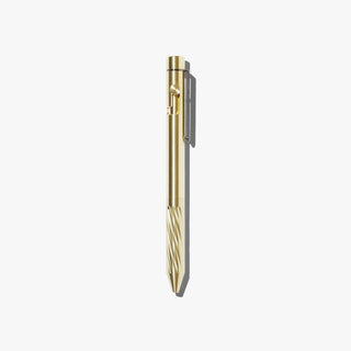 Inventery - Bolt Action Pen V.02 "The Twister" (Brass) - KOHEZI