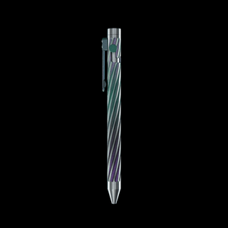 Inventery - Bolt Action Pen v.03 Twister Stainless Special Edition (Aurora) - KOHEZI