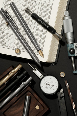 Inventery - Pocket Fountain Pen V.02 (Onyx) - KOHEZI